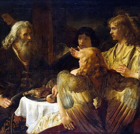 Abraham má návštěvu