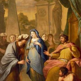 Abraham opět vydává Sáru za sestru